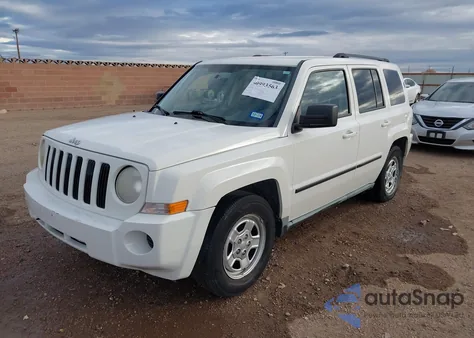 2010 Jeep Patriot Sport from USA, damaged, VIN 1J4NT2GB2AD610633